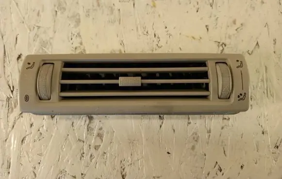 Volkswagen Sharan Dash center air vent grill 7D0820951A