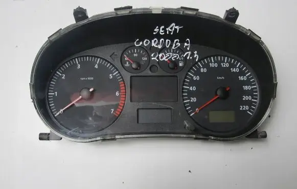 Seat Cordoba (6K) Speedometer (instrument cluster) W06K0920801C