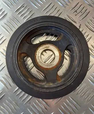 Peugeot 3008 I Crankshaft pulley 9654961080