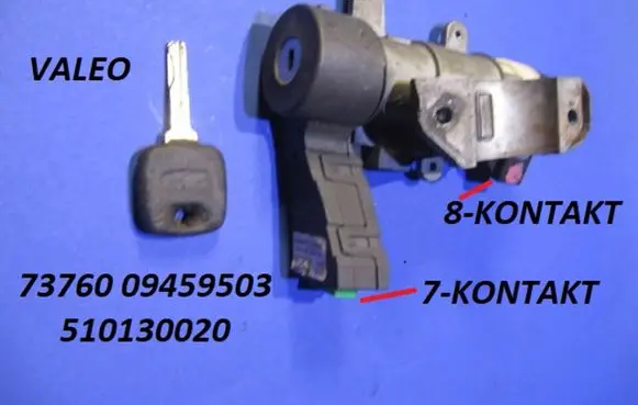 Volvo V70 Ignition lock 73760 09459503