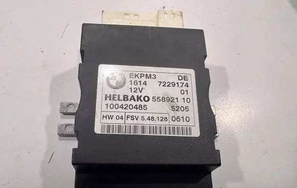 BMW X5 E70 Fuel injection pump control unit/module 7229174