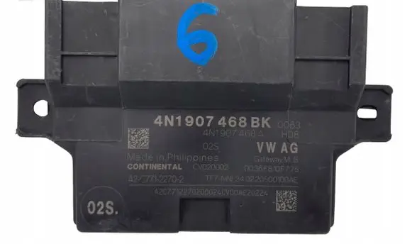 Audi A8 S8 D5 Gateway control module 4N1907458BK