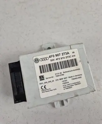 Audi Q7 4L Tire pressure control unit 4F0907273A 4F0910273C 700012790