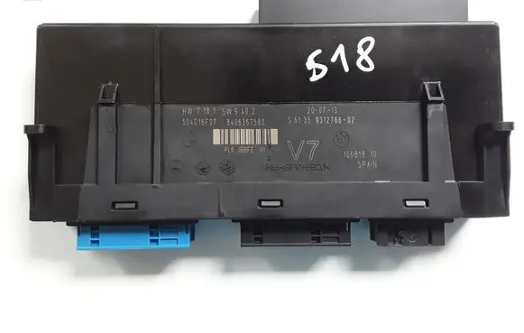 BMW 5 F10 F11 Comfort/convenience module 9312766