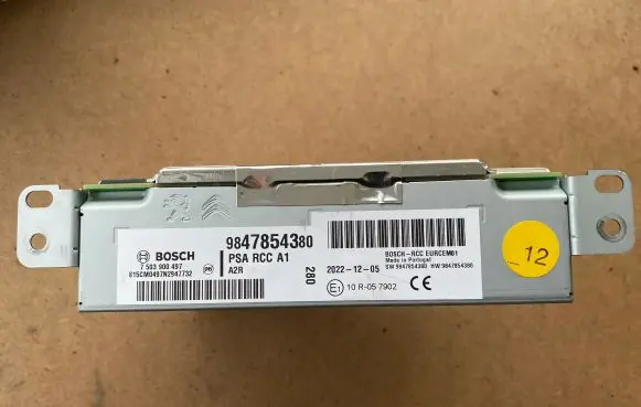 Citroen Berlingo CD/DVD changer 9847854380 7503900497 M0047N2947732