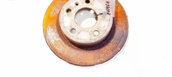 Opel Zafira B Rear brake disc neventiliuojamas