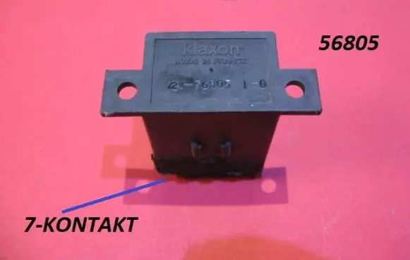 Horn buzzer relay