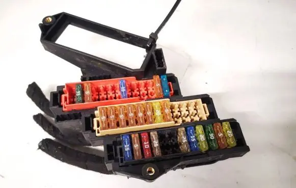 Audi Q7 4L Fuse box set 4f1941824