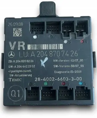Mercedes-Benz C W203 Door control unit/module A2048707426