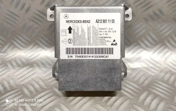 Mercedes-Benz E W212 Airbag control unit/module A2129011105