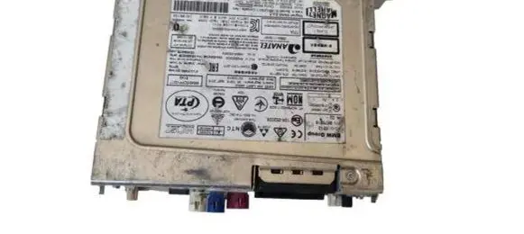 BMW 3 F30 F35 F31 GPS navigation control unit/module 9875916