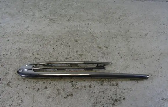 Mercedes-Benz EQC Rear bumper trim bar molding A2438854701C