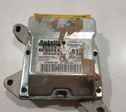 Renault Espace - Grand espace IV Airbag control unit/module 603785500 8200343321A 8200343321
