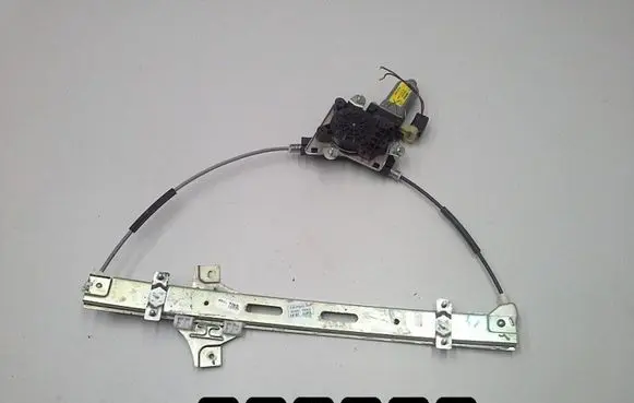 Front door window regulator with motor