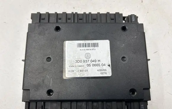 Volkswagen Phaeton Comfort/convenience module 3D0937049H S5101 05066504