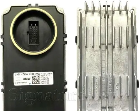 BMW X5 E70 Headlight ballast module Xenon 63117268672 7268672 63117307528
