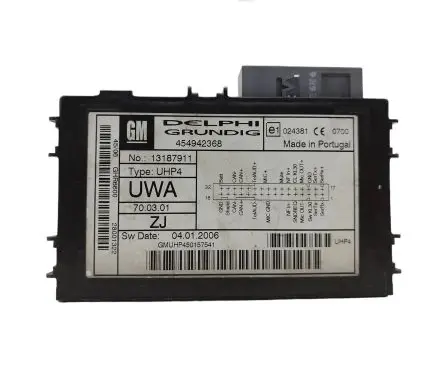 Opel Zafira B Other control units/modules 454942368 13187911 GMUHP450157541