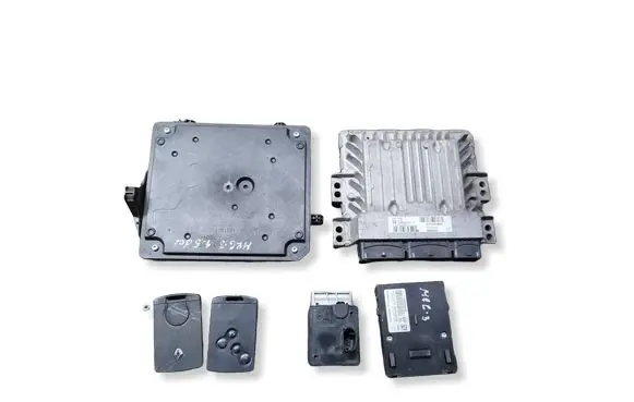Renault Megane III Engine ECU kit and lock set 285909828R 237100386R S180067137