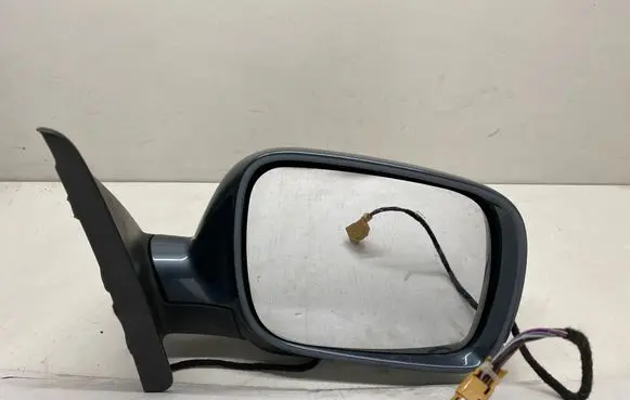 Volkswagen Touareg I Front door electric wing mirror E1010714