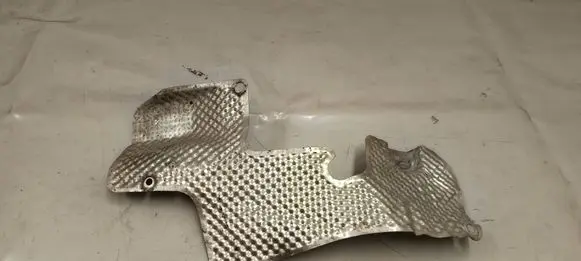 Porsche Cayenne (92A) Exhaust heat shield 7P0301328