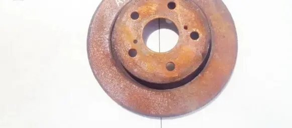 Toyota Auris 150 Rear brake disc neventiliuojamas