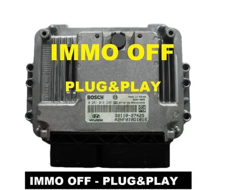 Hyundai Tucson JM Engine control unit/module 0281014245 3911027425