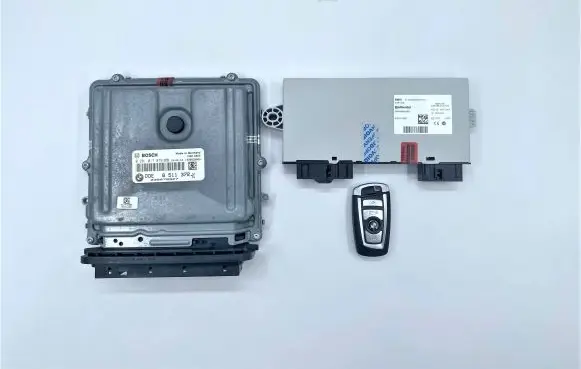 Engine ECU kit and lock set