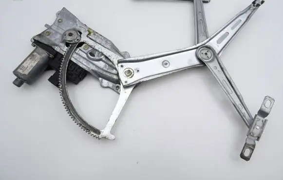 Opel Zafira A Front door window regulator with motor 90579355 90579571