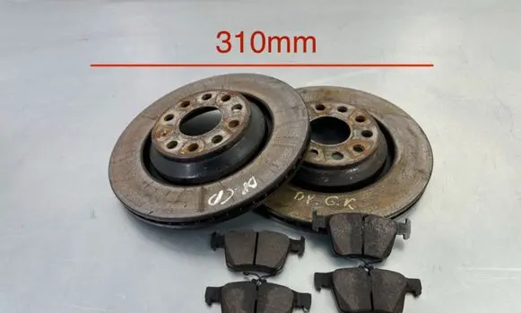 Volkswagen PASSAT B8 Rear brake disc 
