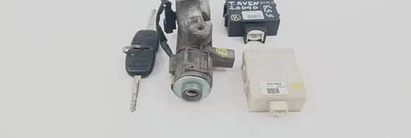 Toyota Avensis T250 Engine ECU kit and lock set 450200504 736670A VALEO
