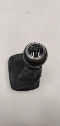 Audi A3 S3 8P Gear lever shifter trim leather/knob 