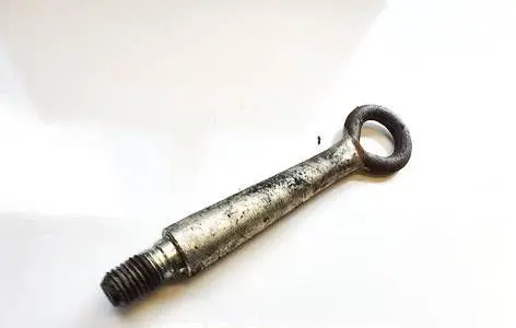 Towing hook eye