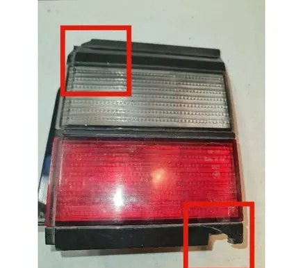 Volkswagen PASSAT B3 Tailgate rear/tail lights 357945108 133328
