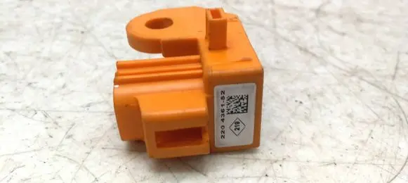 Airbag deployment crash/impact sensor