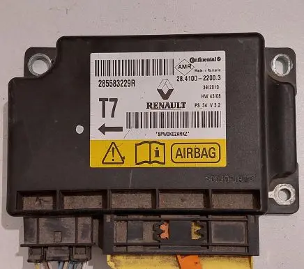 Renault Scenic III - Grand scenic III Airbag control unit/module 285583229R 28410022003 SPW0K02ARRZ