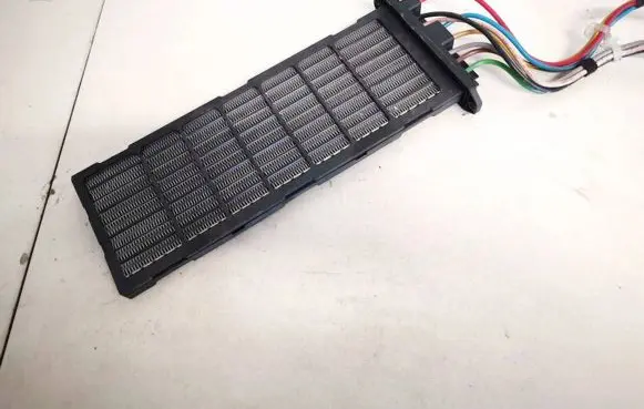 Electric cabin heater radiator