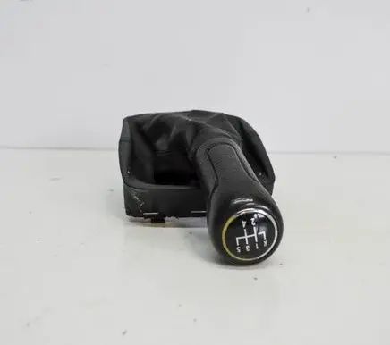 Volkswagen Polo Gear lever shifter trim leather/knob