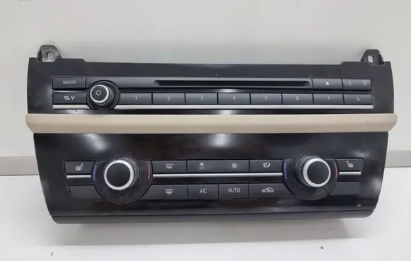 BMW 5 F10 F11 Climate control unit 9388321
