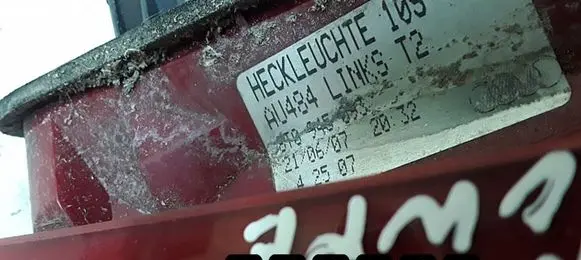 Audi S5 Rear/tail lights coupe 8t0945093