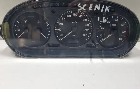 Renault Scenic I Speedometer (instrument cluster) 215781612