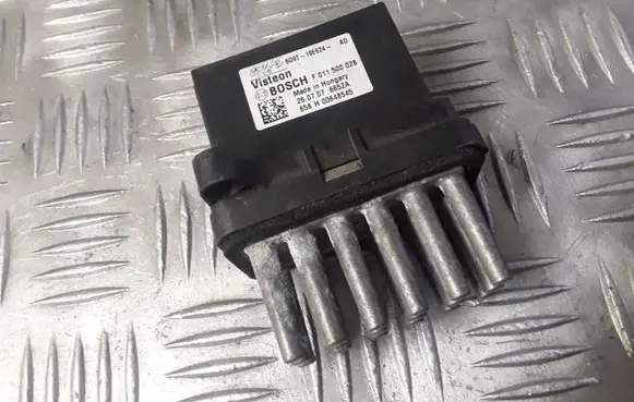 Peugeot 607 Heater blower motor/fan resistor 6G9T19E624AD 6G9T19E624 F011500028