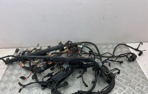 BMW 5 E60 E61 Engine installation wiring loom 755686201