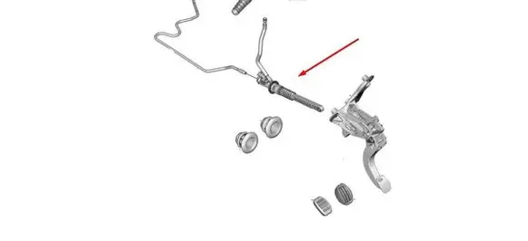 Citroen C4 X Clutch slave cylinder 9824255480