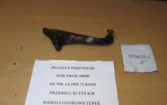 Peugeot Partner Sliding door upper top rail 