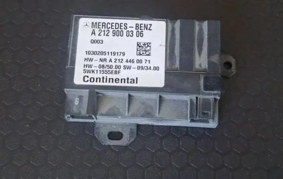 Fuel injection pump control unit/module
