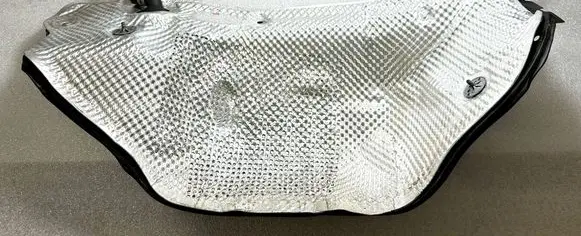 Audi A6 Allroad C7 Heat shield in engine bay 4G0804165B