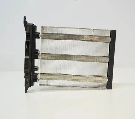 Electric cabin heater radiator