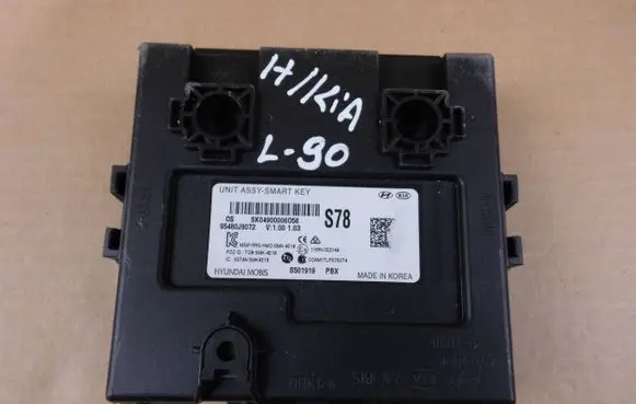 Hyundai Kona I Keyless (KESSY) go control unit/module 95480J9072