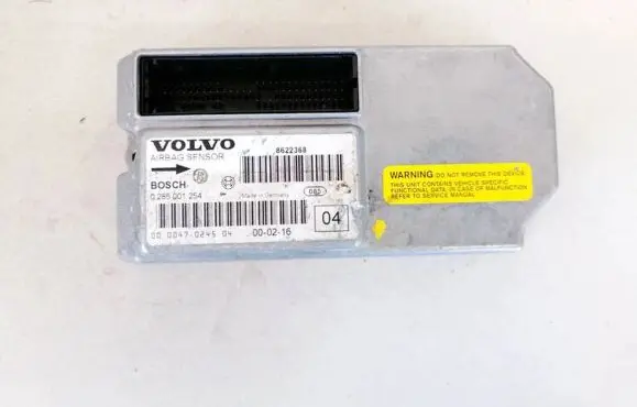 Volvo S60 Airbag control unit/module 0285001254 8622368