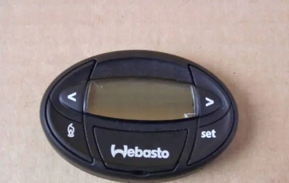 Volkswagen Transporter - Caravelle T5 Webasto auxiliary heater remote control 9001809C 9006122B